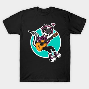 Melody the Guitarist Skunk (Variant 2) T-Shirt